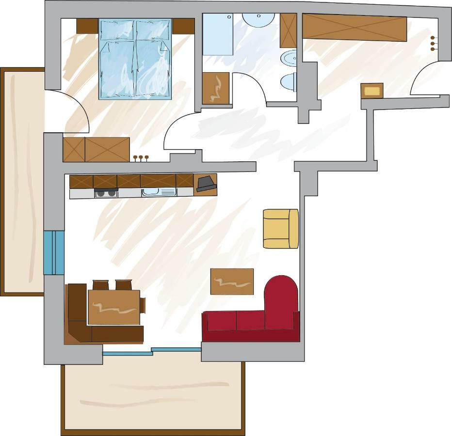 Appartements Schusterbauer Natz-Schabs Экстерьер фото